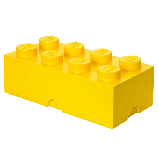 Lego - 8 Stud Storage Brick - Yellow