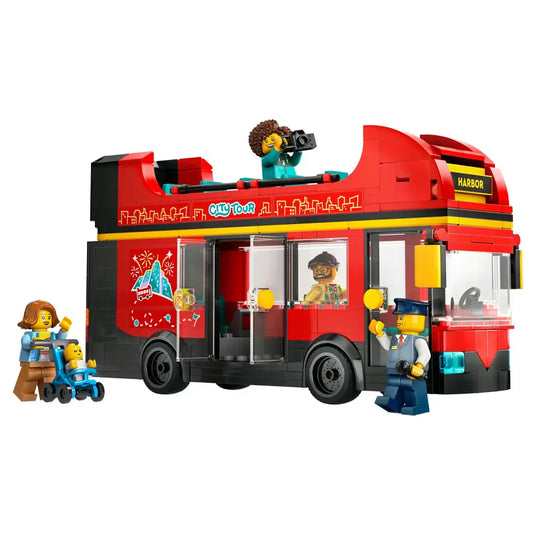 Lego - City - Red Double-Decker Sightseeing Bus #60407