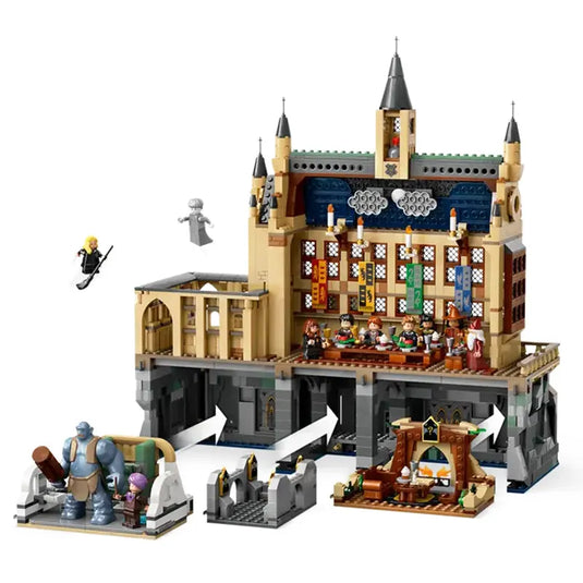 Lego - Harry Potter - Hogwarts Castle The Great Hall #76435 interior