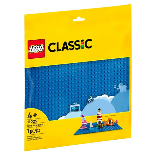 Lego - Lego Classic - Blue Baseplate #111025 box