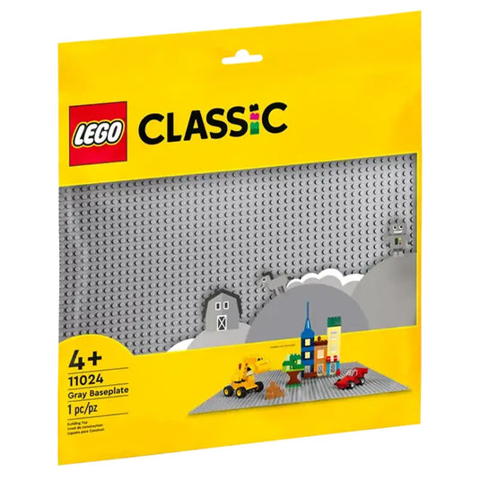 Lego - Lego Classic - Gray Baseplate #11024 box