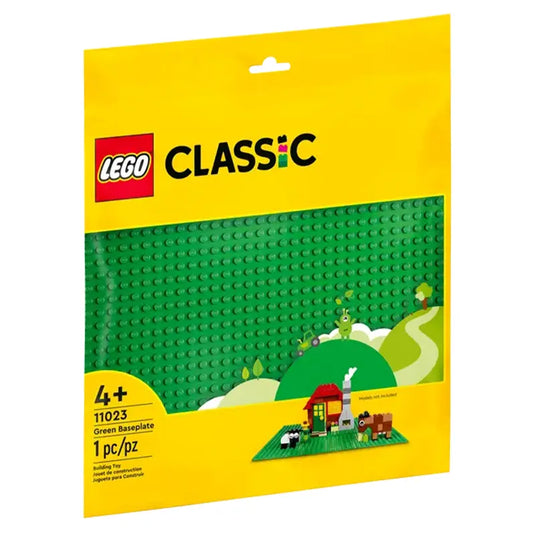 Lego - Lego Classic - Green Baseplate #11023