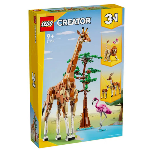 Lego - Lego Creator - Wild Safari Animals #31150 box art