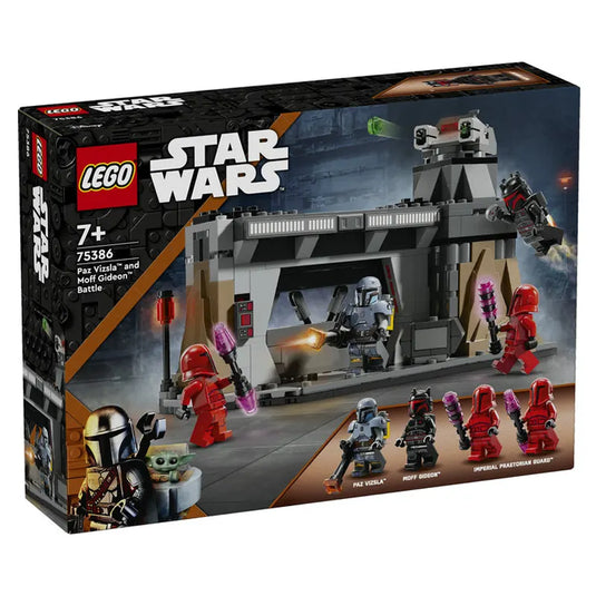 Lego - Star Wars - Paz Vizsla and Moff Gideon #75386 box art