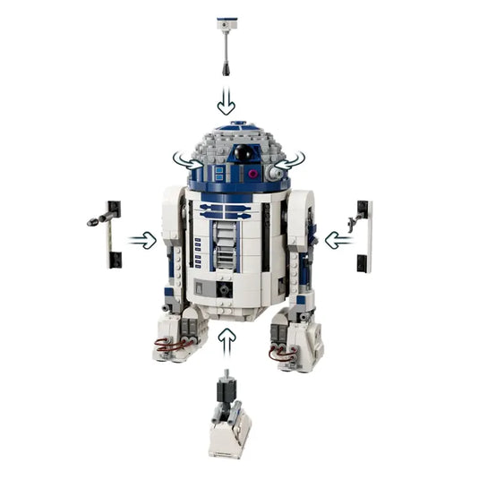 Lego - Star Wars - R2-D2 #75379 assembly