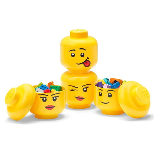 Lego - Storage Head - Mini - Set of 4