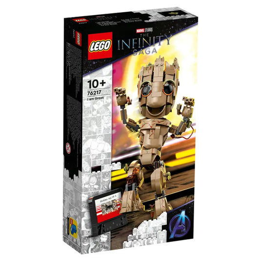 Lego - Super Heroes Marvel - Guardians of the Galaxy I am Groot #76217 box art