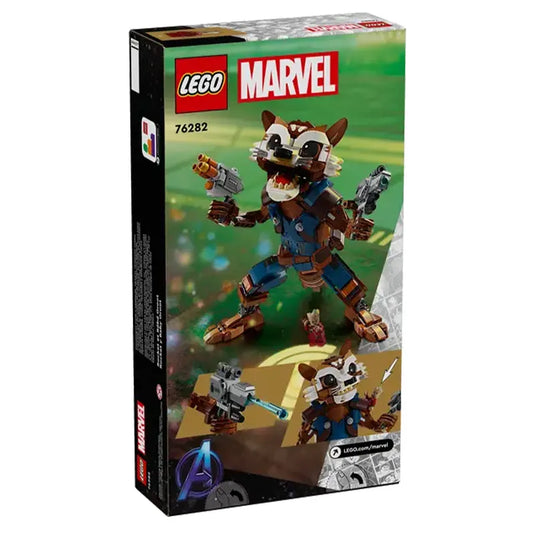 Lego - Super Heroes Marvel - Guardians of the Galaxy: Rocket & Baby Groot #76282 box art