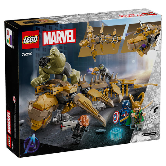 LEGO Super Heroes Marvel The Avengers vs. The Leviathan 76290 set in box