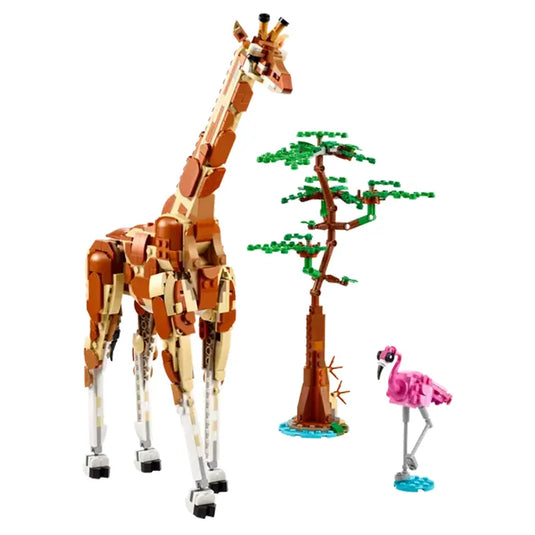 Lego - Lego Creator - Wild Safari Animals #31150 - giraffe and flamingo