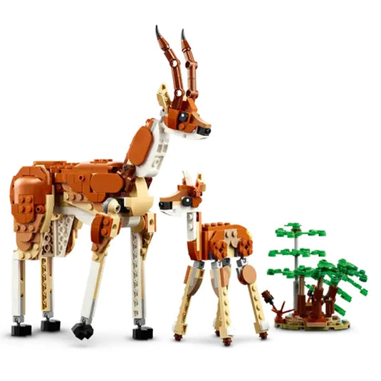 Lego - Lego Creator - Wild Safari Animals #31150 gazelle and young gazelle