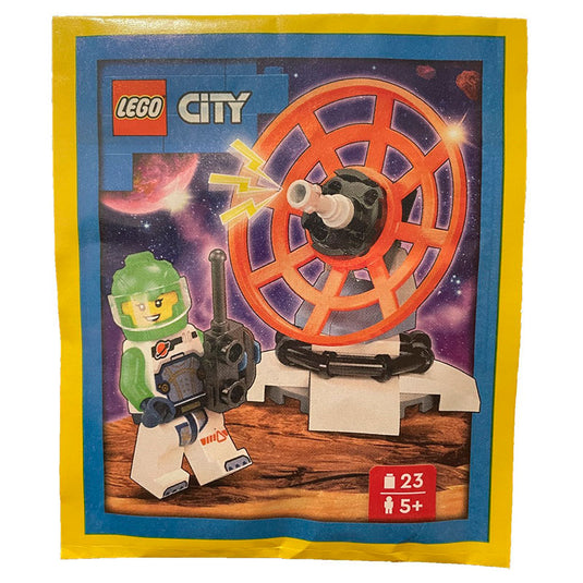 Lego - Foil Pack - Lego City - Space Satellite + Minifigure #952411