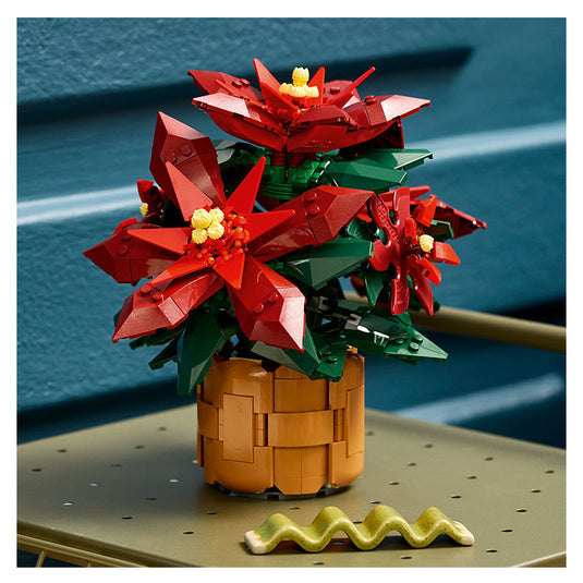 Lego Botanicals Poinsetta 10370 feature