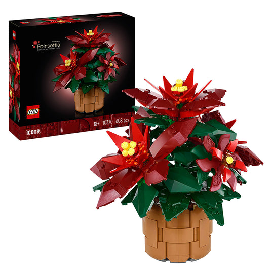 Lego Botanicals Poinsetta 10370 set