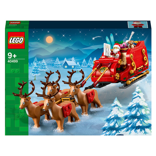 Lego Iconic Santa's Sleigh 40499 box