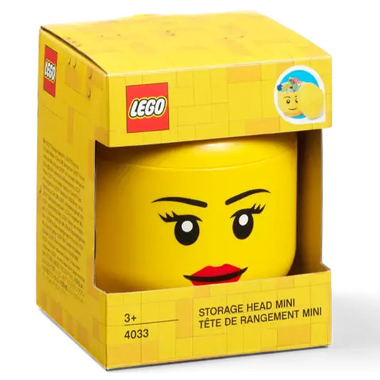 Lego -Storage Head - Mini - Girl