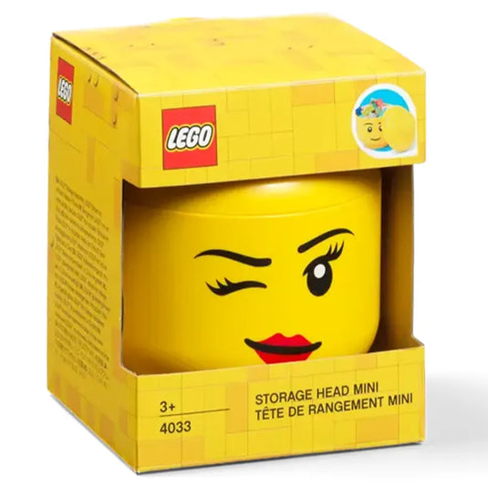 Lego -Storage Head - Mini - Winking