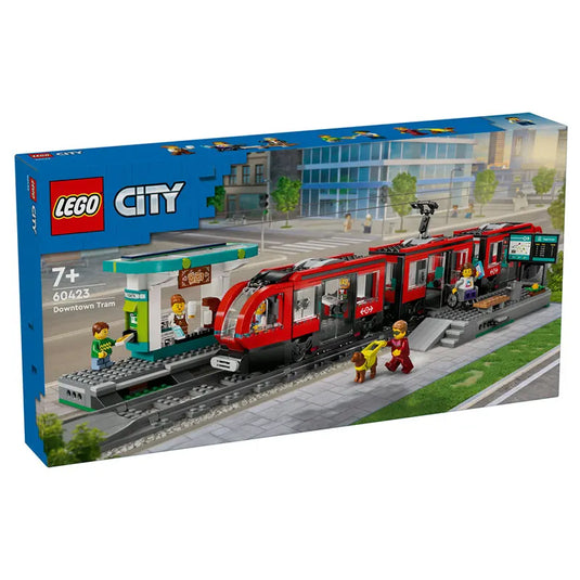 Lego - City - Downtown Streetcar and Station - LRV #60423 box