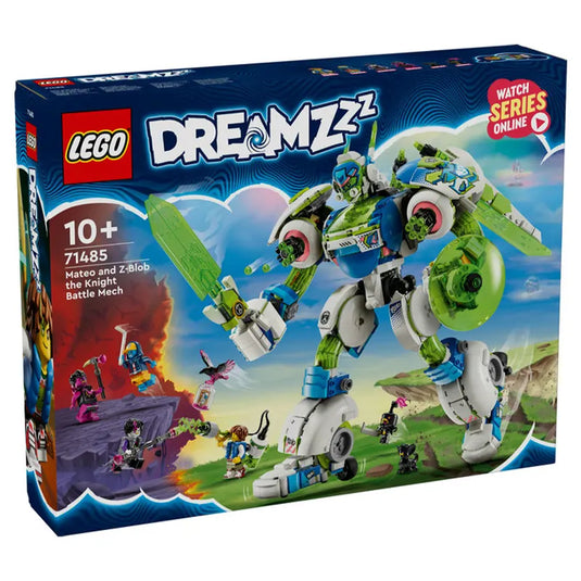 Lego - DREAMZzz - Mateo and Z-Blob the Knight Battle Mech #71485 box