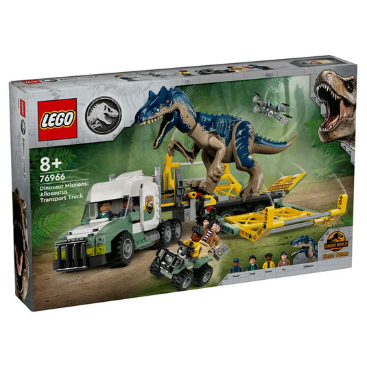 Lego - Jurassic World - Dinosaur Missions - Allosaurus Transport Truck #76966