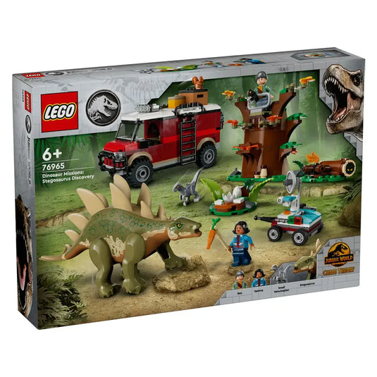 Lego - Jurassic World - Dinosaur Missions - Stegosaurus Discovery #76965 box