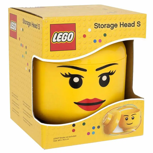Lego - Storage Head - Small - Girl