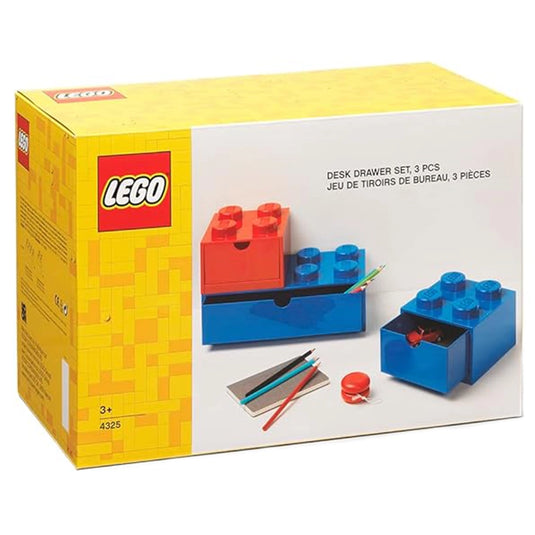 Outer packaging of the Lego Desk Draw Set