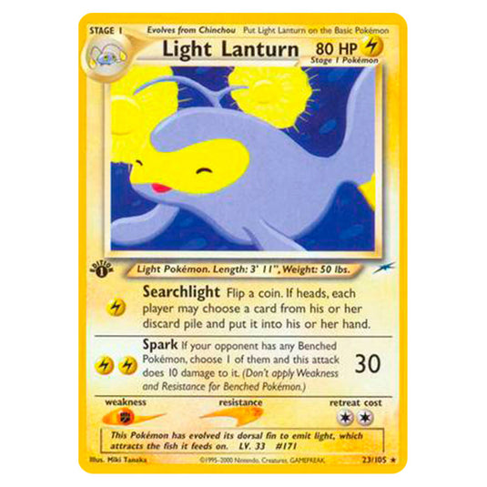 Pokemon - Neo - Neo Destiny - Light Lanturn - 23/105