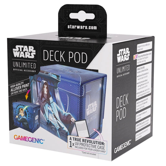 Gamegenic - Star Wars Unlimited - Ashes of the Empire - Deck Pod - Jedi Luke Skywalker/Emperor Palpatinee