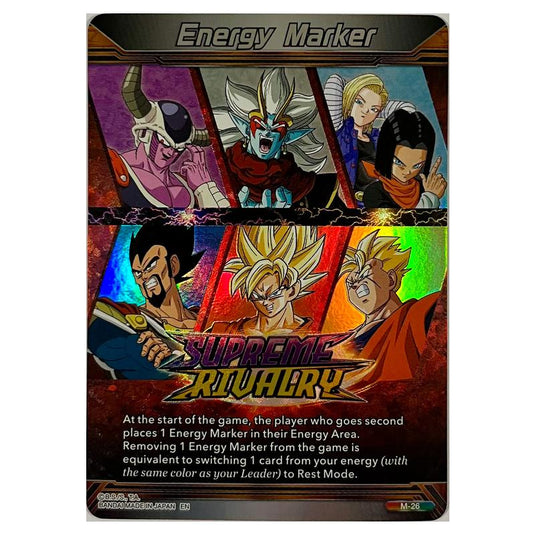 Dragon Ball Super - Fearsome Rivals - Energy Marker - M-26 (Supreme Ri Dragon Ball Super - Fearsome Rivals - Energy Marker - M-26 (Supreme Ri