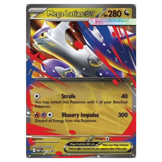 Pokemon - MEP Black Star Promos - Mega Latias ex - MEP011