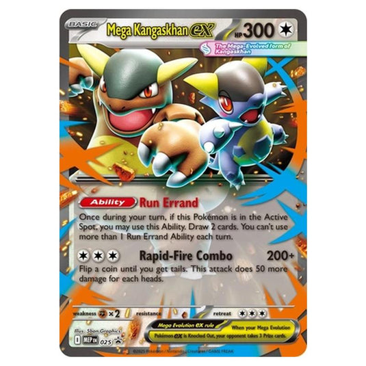 Pokemon - MEP Black Star Promos - Mega Kangaskhan ex - MEP025