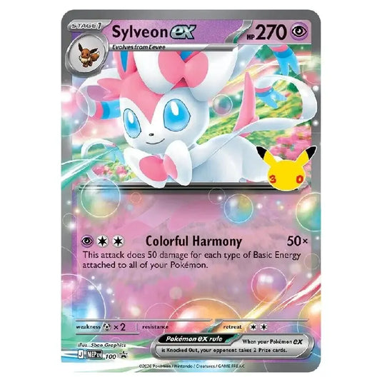 Pokemon - MEP Black Star Promos - Sylveon ex - MEP100