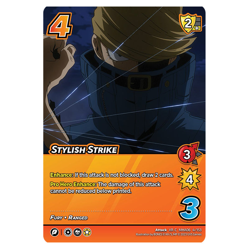Jet Mha My Hero Academia - Jet Burn - Stylish Strike (Common Extra Rare) - MHA