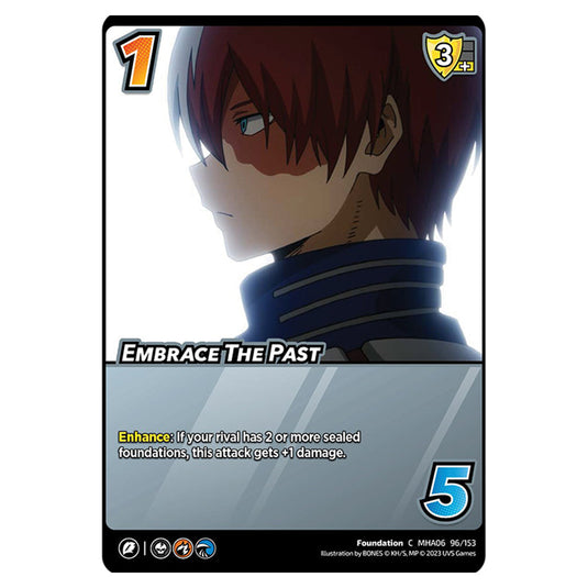 Embrace The Past card from the My Hero Academia set Jet Burn C MHA06 96/153