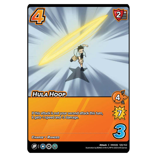 Hula Hoop card from the My Hero Academia set Jet Burn C MHA06 128/153