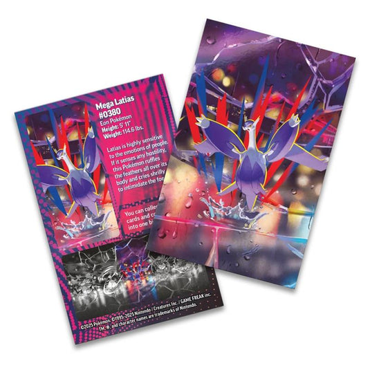 Pokemon - Mega Evolution - Mega Heroes Mini Tin - Mega Latias - Art Card