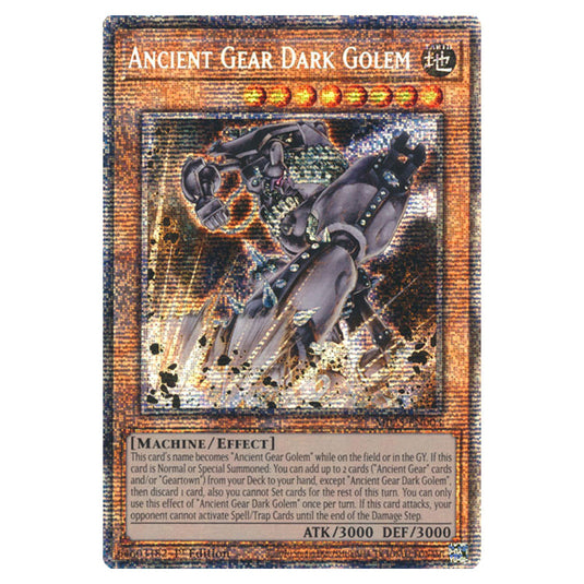 Ancient Gear Dark Golem MP25-EN003 card from the Yu-Gi-Oh! set 2025 Mega Pack