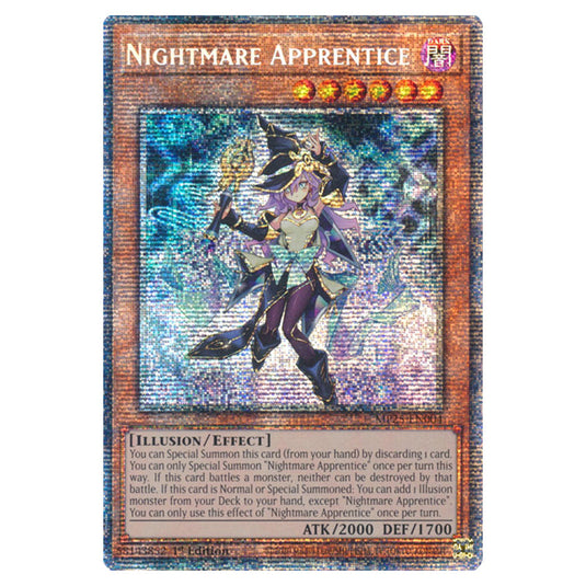 Nightmare Apprentice MP25-EN004 card from the Yu-Gi-Oh! set 2025 Mega Pack