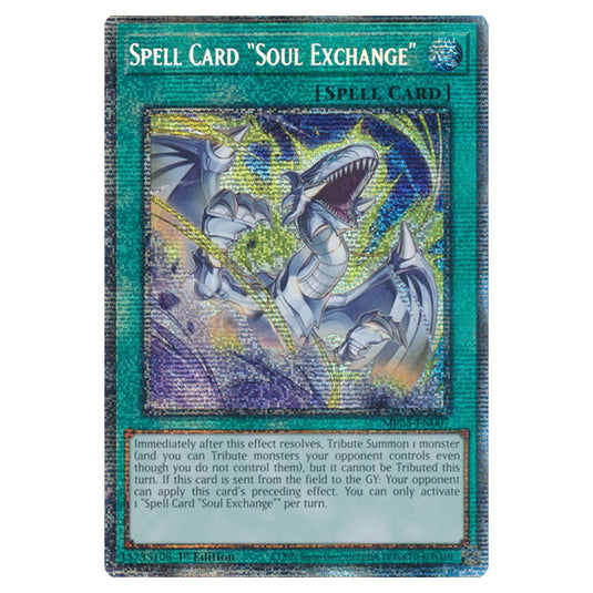 Spell Card Soul Exchange MP25-EN007 card from the Yu-Gi-Oh! set 2025 Mega Pack