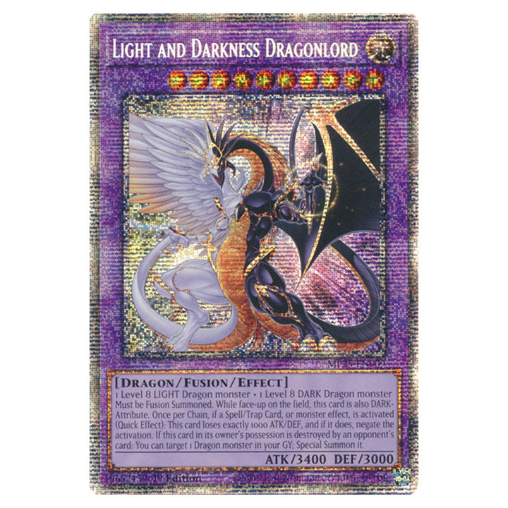 Yu-Gi-Oh! - 2025 Mega Pack - Light and Darkness Dragonlord (Starlight Rare) MP25-EN009