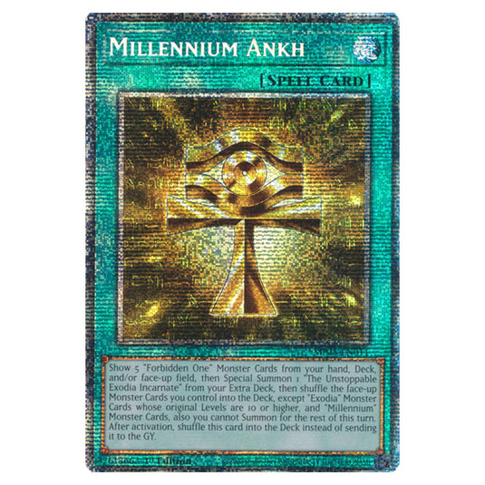 Millennium Ankh MP25-EN011 card from the Yu-Gi-Oh! set 2025 Mega Pack