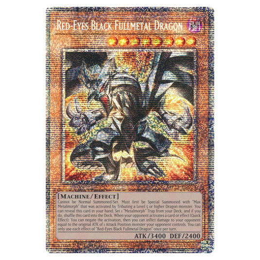 Red-Eyes Black Fullmetal Dragon MP25-EN014 card from the Yu-Gi-Oh! set 2025 Mega Pack