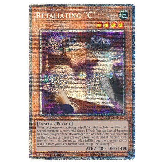 Retaliating C MP25-EN027 card from the Yu-Gi-Oh! set 2025 Mega Pack