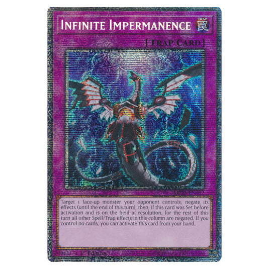 Infinite Impermanence MP25-EN032 card from the Yu-Gi-Oh! set 2025 Mega Pack