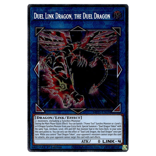Duel Link Dragon, the Duel Dragon MP25-EN039 card from the Yu-Gi-Oh! set 2025 Mega Pack
