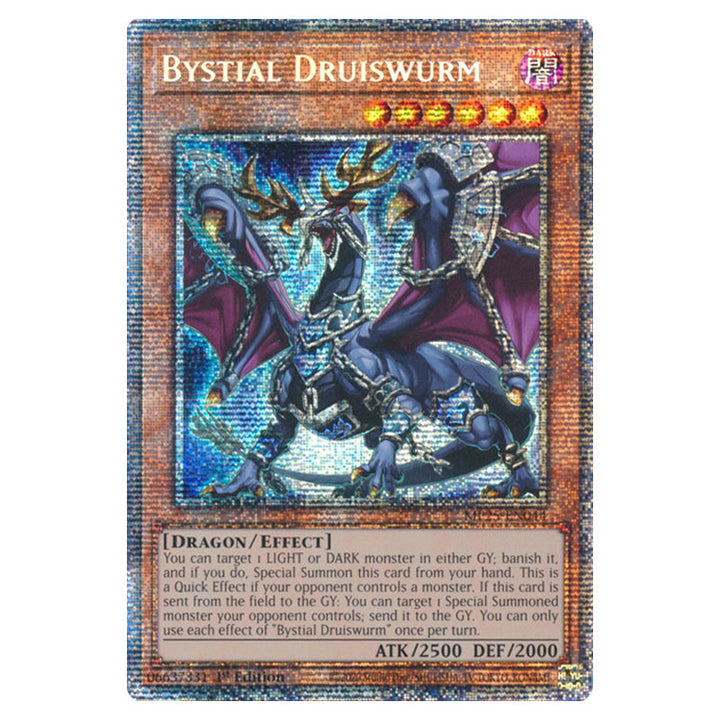 Yu-Gi-Oh! - 2025 Mega Pack - Bystial Druiswurm (Starlight Rare) MP25-EN044