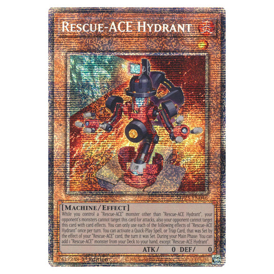 Rescue-ACE Hydrant MP25-EN046 card from the Yu-Gi-Oh! set 2025 Mega Pack