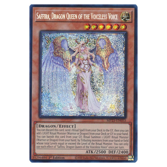yugioh saffira queen of dragons deck PHNI-EN020 - Saffira, Dragon the Voiceless Voice You can banish this card from your GY Saffira, Dragon Queen of the