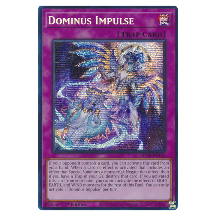 Yu-Gi-Oh! - 2025 Mega Pack - Dominus Impulse (Prismatic Secret Rare) MP25-EN116